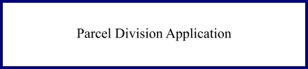 parcel division application