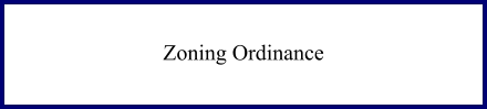 zoning ordinance