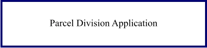 parcel division application