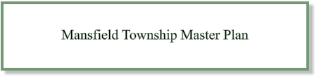 Mansfield Township Master Plan